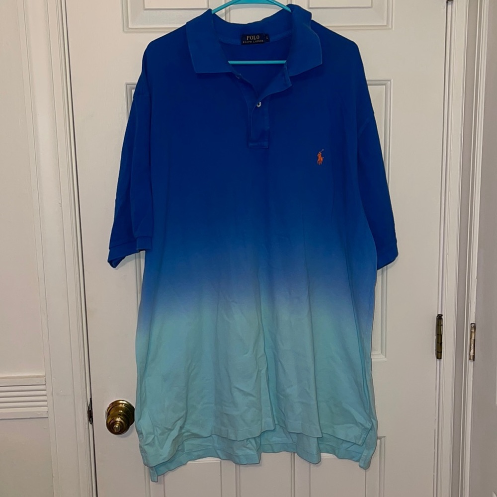 Blue Ombré Polo Ralph Lauren Polo
